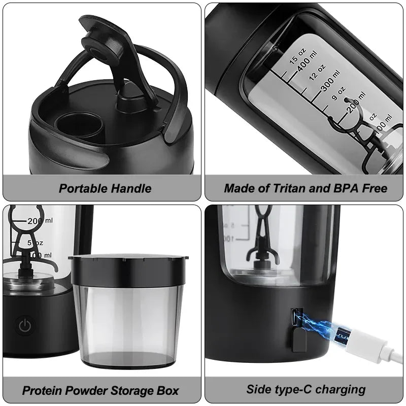 Joliena™ Electric Portable Shaker bottle