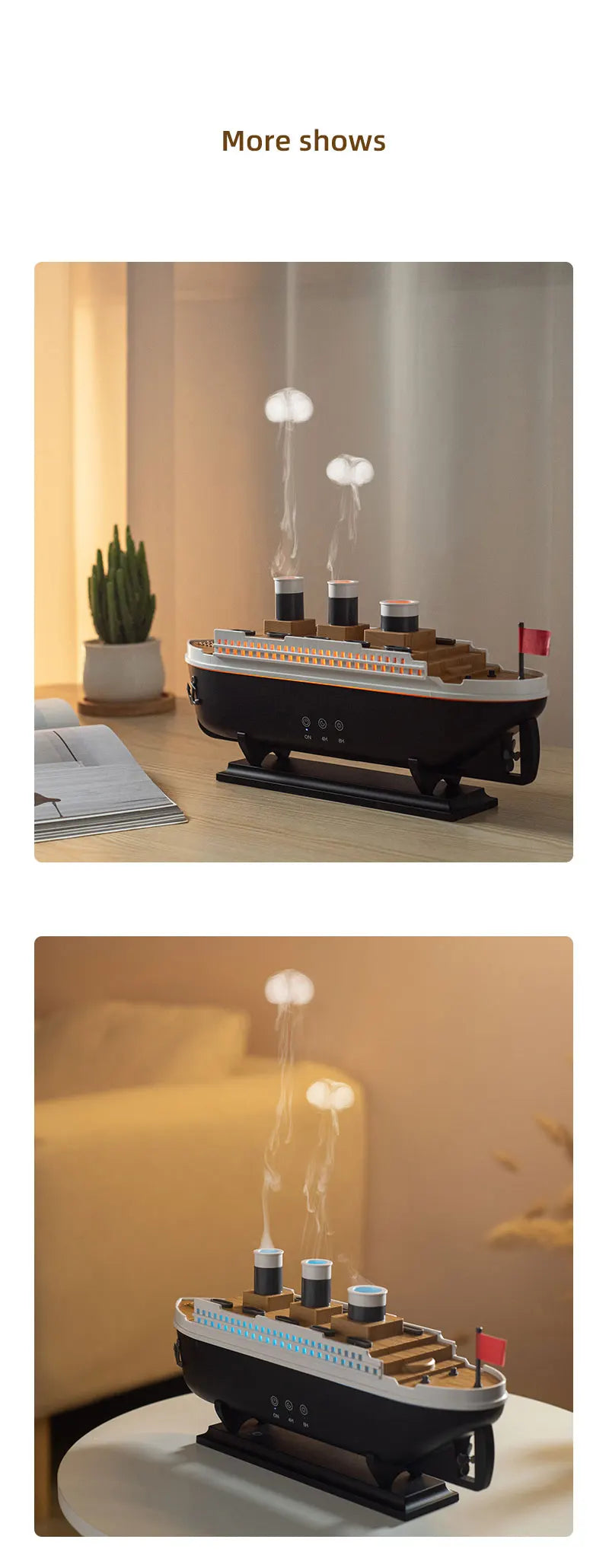 Joliena™ Retro Ship Air Humidifier