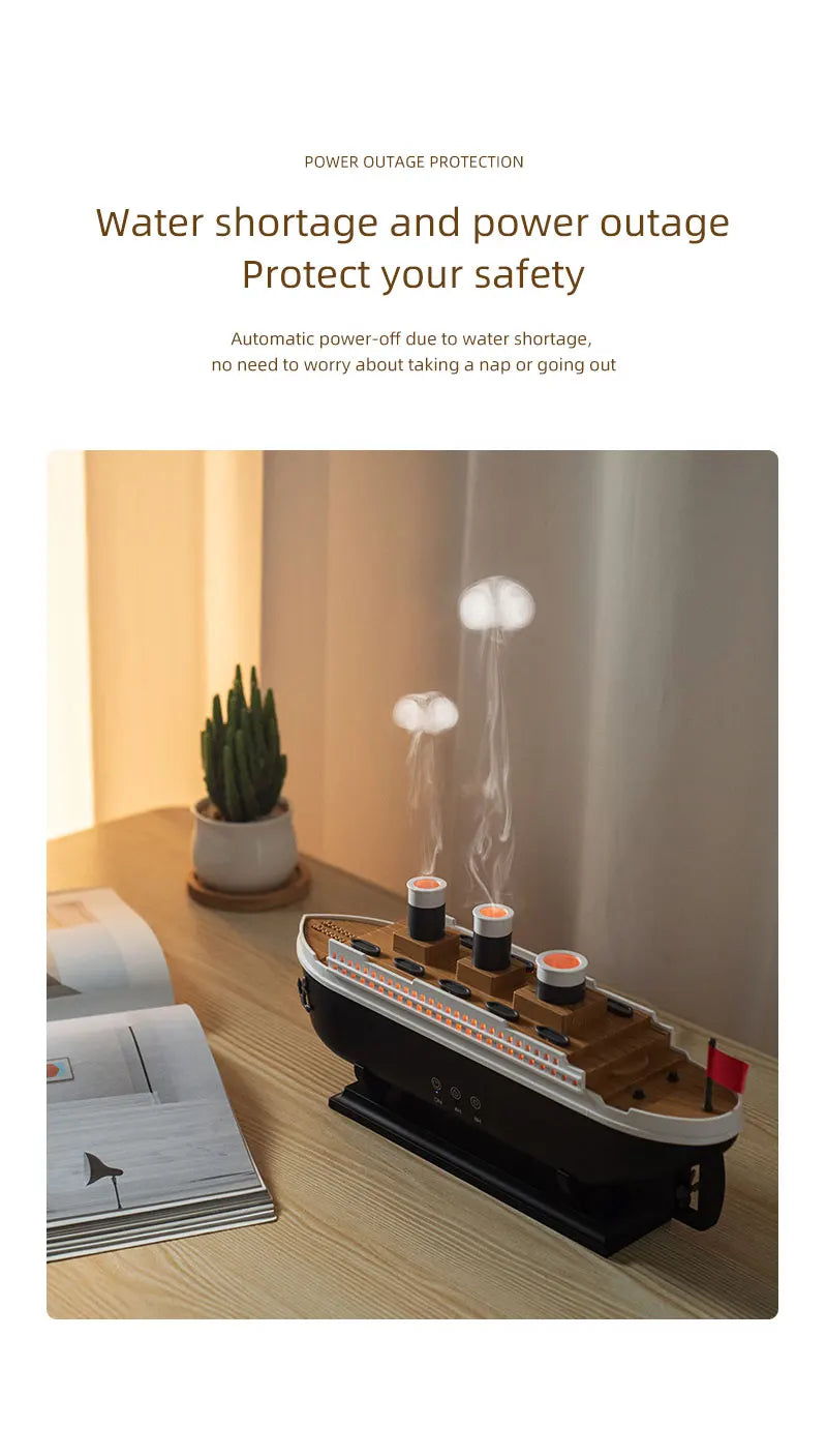 Joliena™ Retro Ship Air Humidifier