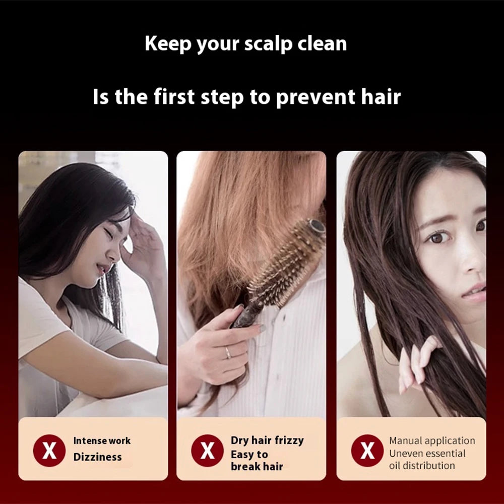 Joliena™ Electric Vibration Massage Comb Portable Hair Follicle Comb