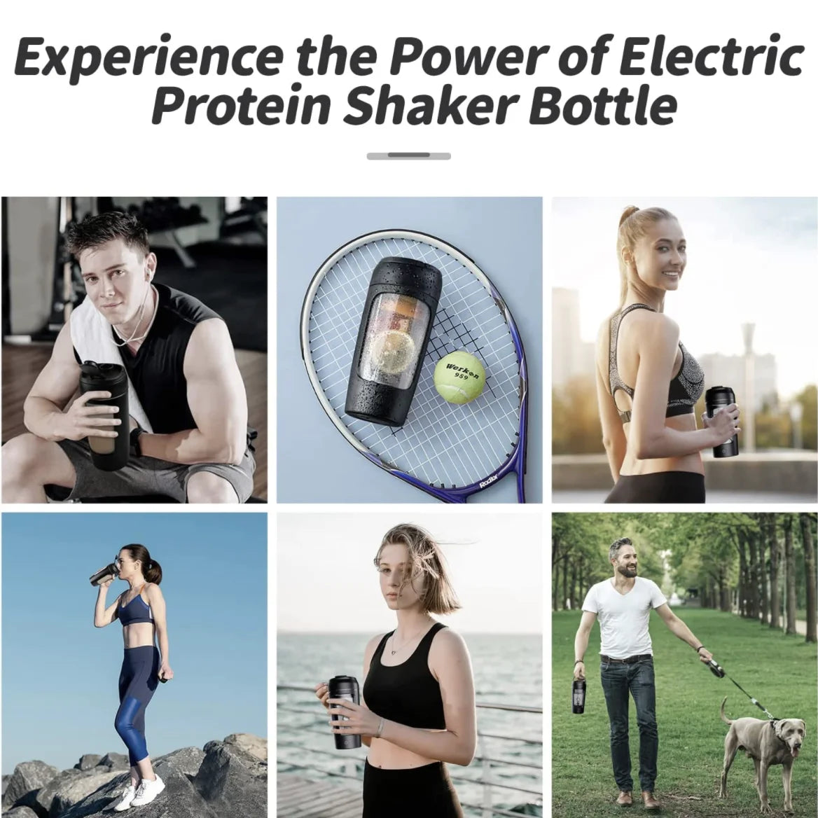 Joliena™ Electric Portable Shaker bottle