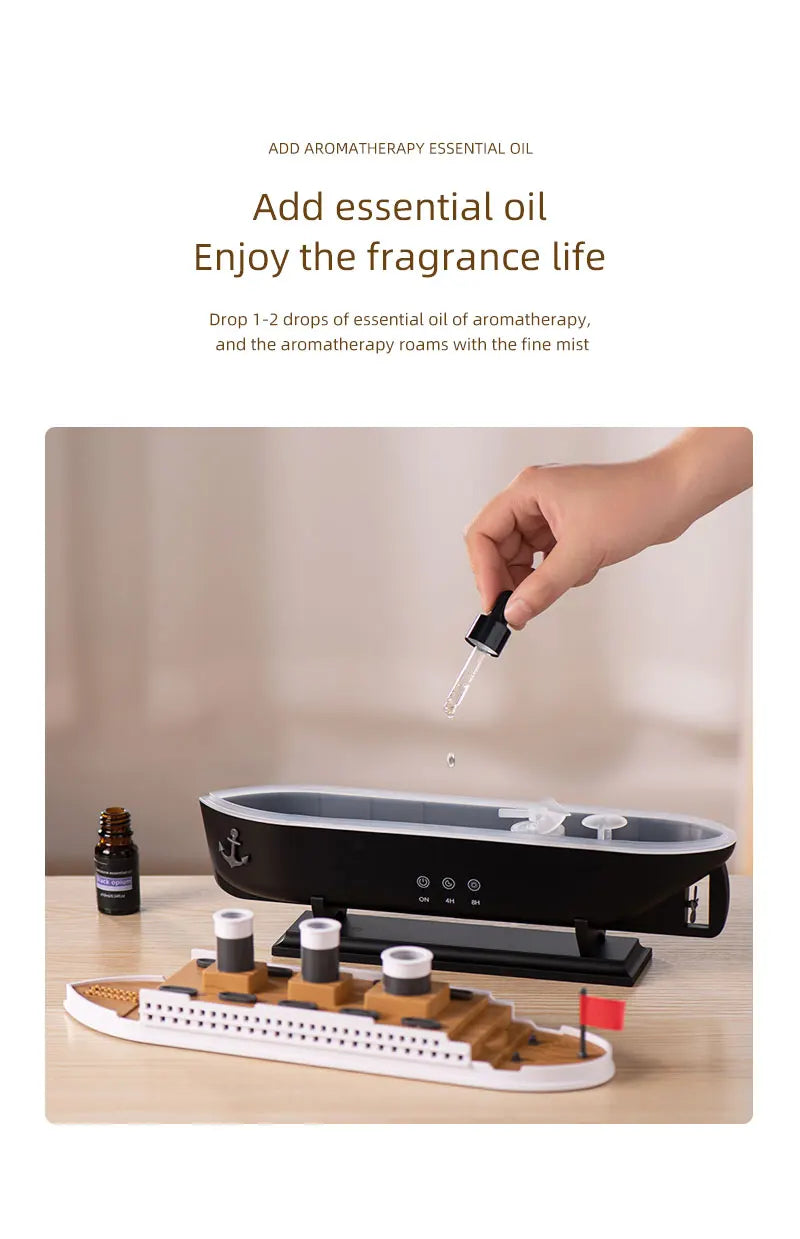 Joliena™ Retro Ship Air Humidifier