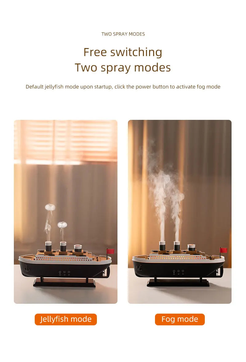 Joliena™ Retro Ship Air Humidifier